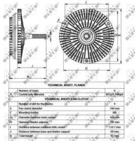 WILMINK GROUP wg1720932 -  Сцепление, вентилятор радиатора